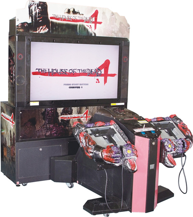 電玩，鬼屋4代，55寸寬瑩幕,二手模擬槍機(jī)，優(yōu)惠價廠家直銷