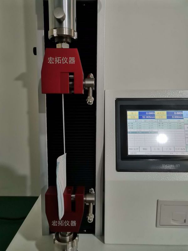 蘇州客戶采購口罩拉力試驗(yàn)機(jī)一臺(tái)